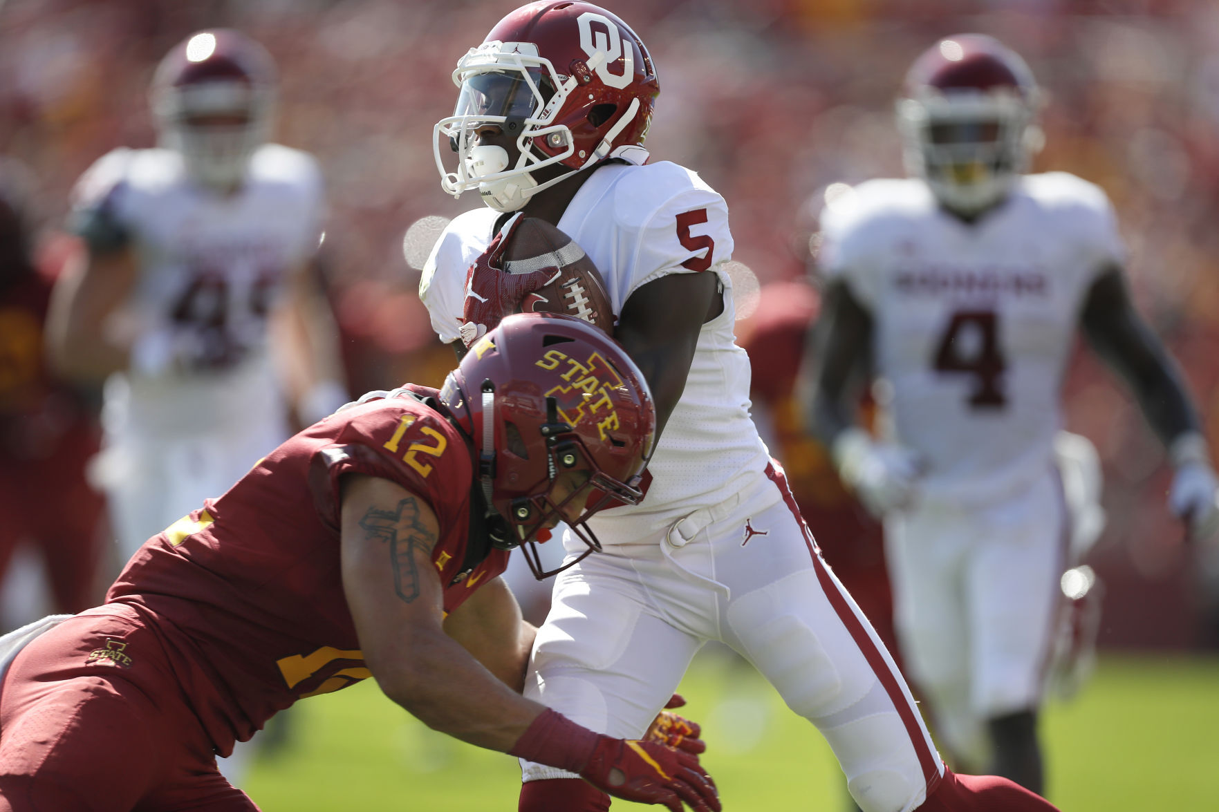 Defensive back: Greg Eisworth, Iowa State